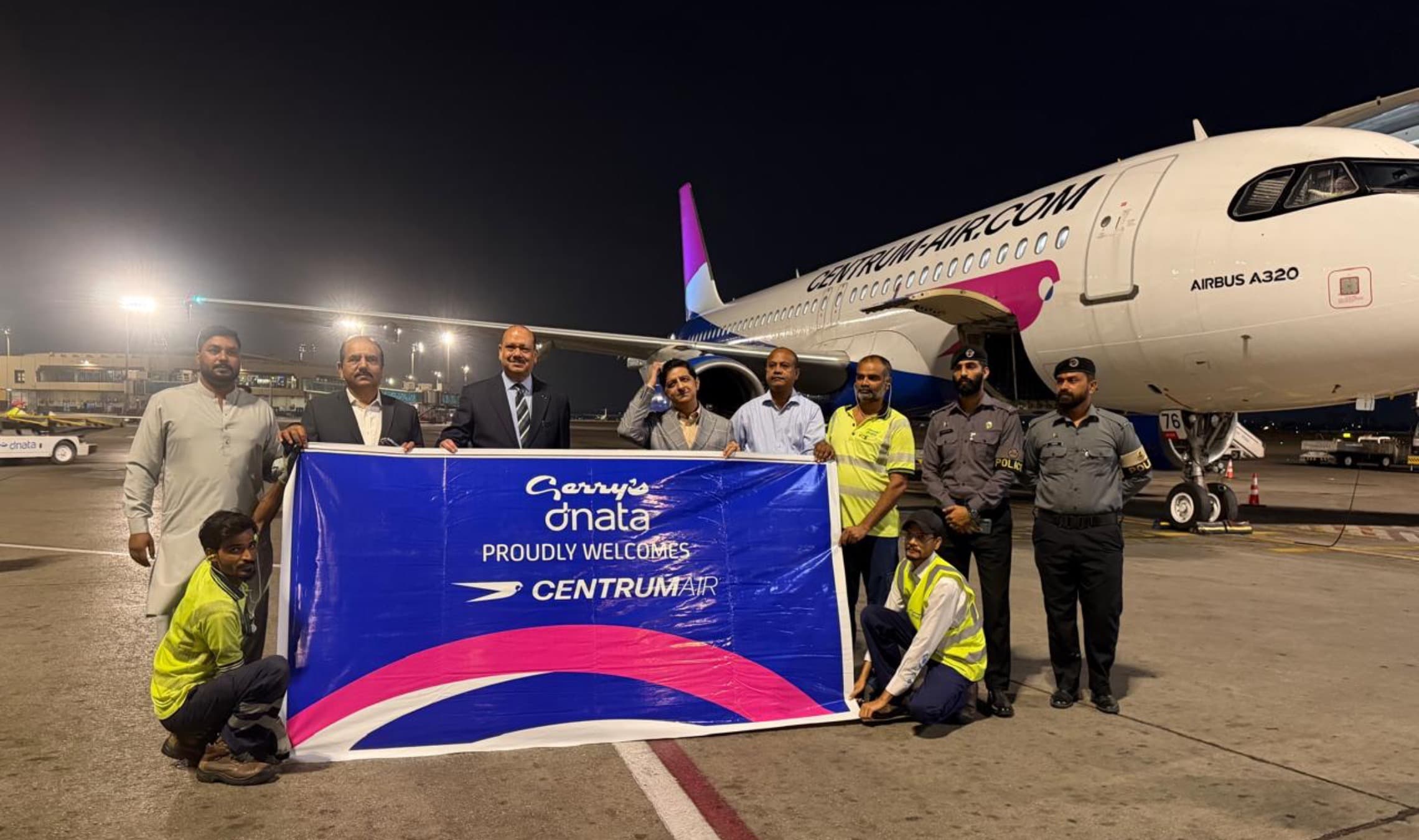 Centrum Air Successfully Completed First Regular Flight from Tashkent to Karachi